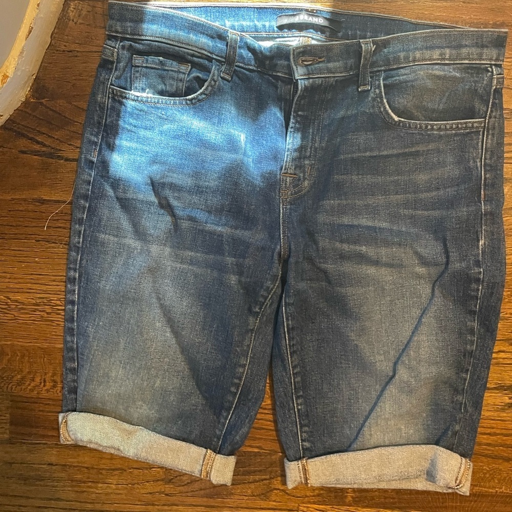J brand size 30 long denim shorts